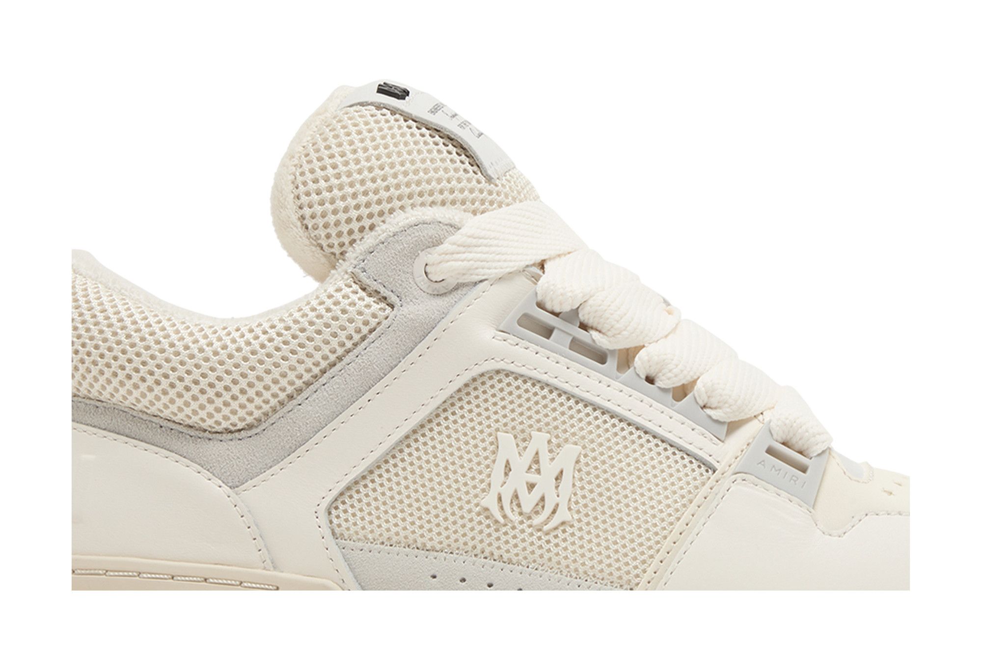 スニーカー AMIRI Men Sneakers AMFOSR1071 ALABASTER Beige Amiri Skel Top Low - Men's Sneakers - White - AMFOSR1071