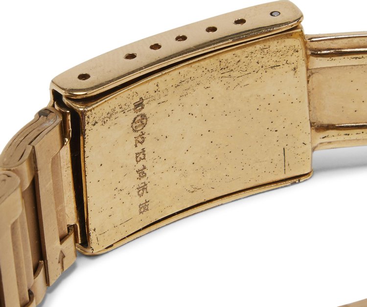 Maison Margiela Faceless Watch Bracelet Gold