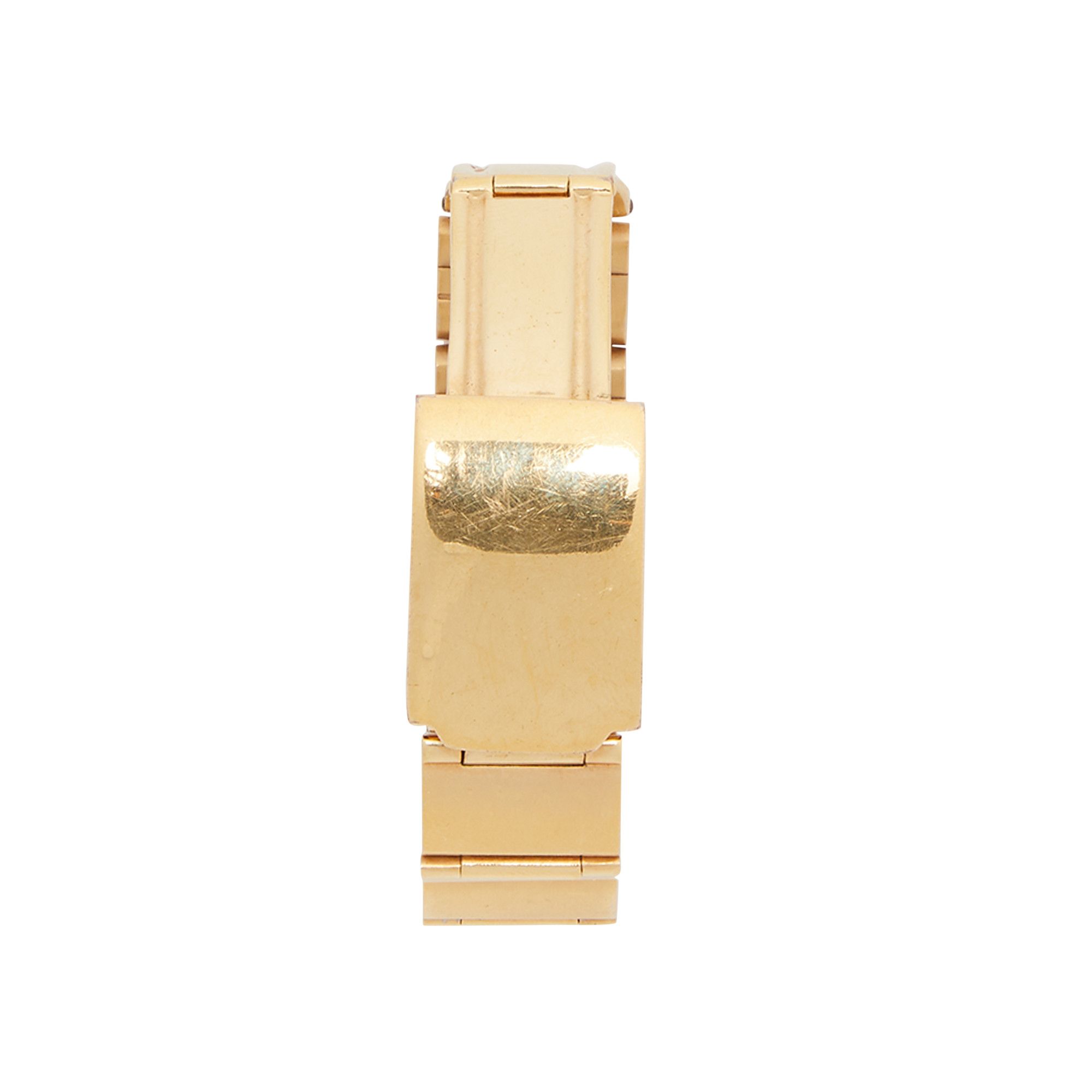 Achetez des Maison Margiela Faceless Watch Bracelet Gold 0063 200000606FWB GOLD GOAT FR