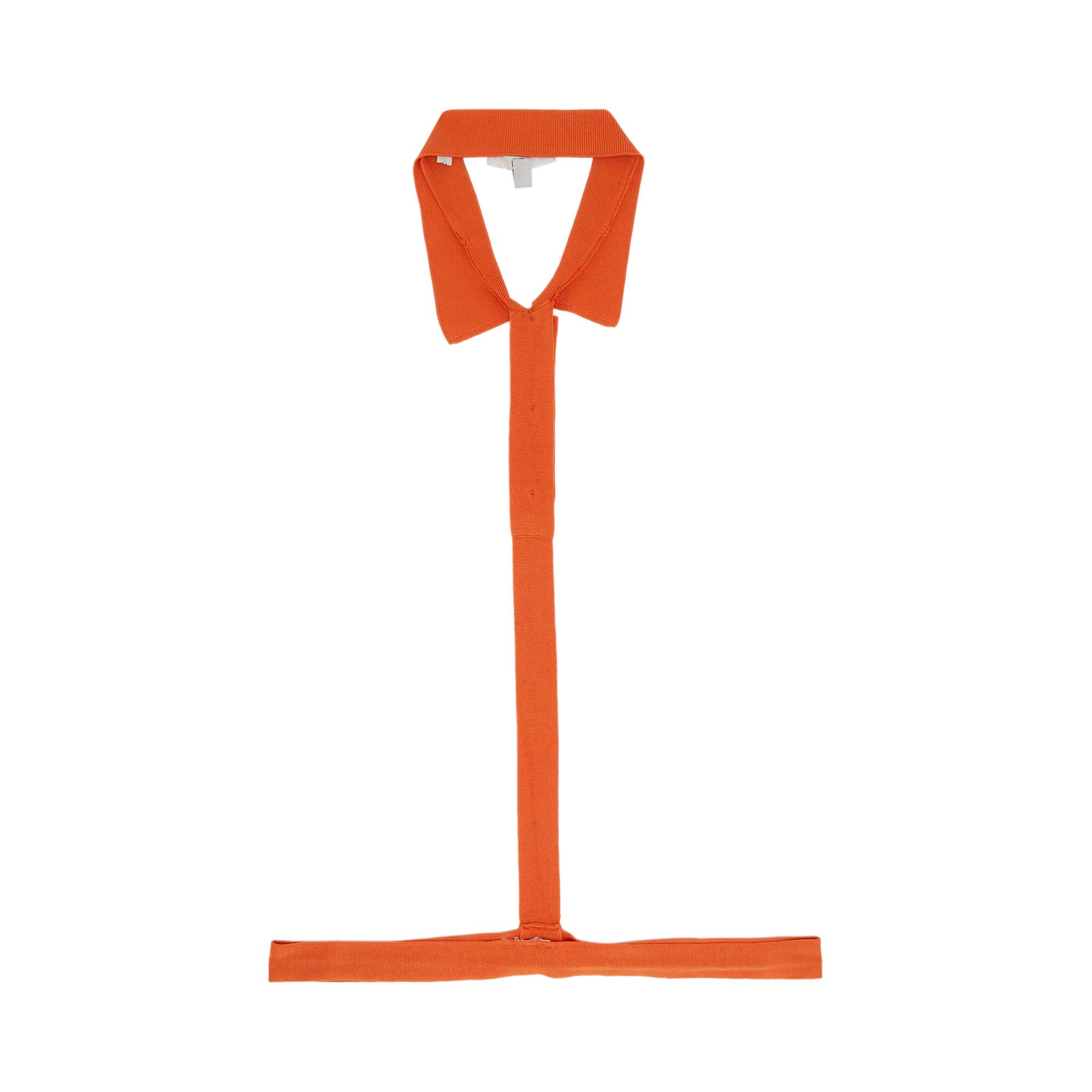 Buy Helmut Lang Deconstructed Polo Harness 'Orange' - 0600