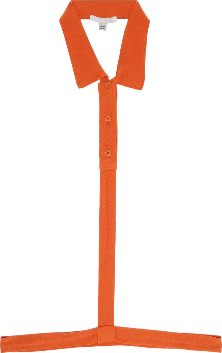 Helmut Lang Deconstructed Polo Harness 'Orange'