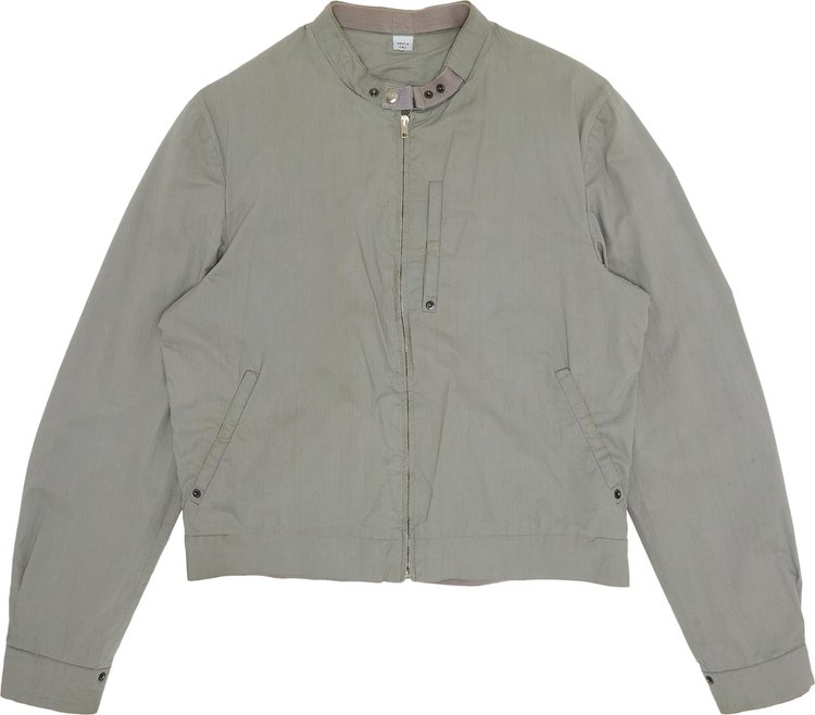 Vintage Hussein Chalayan Lightweight Bomber Jacket 'Light Grey'