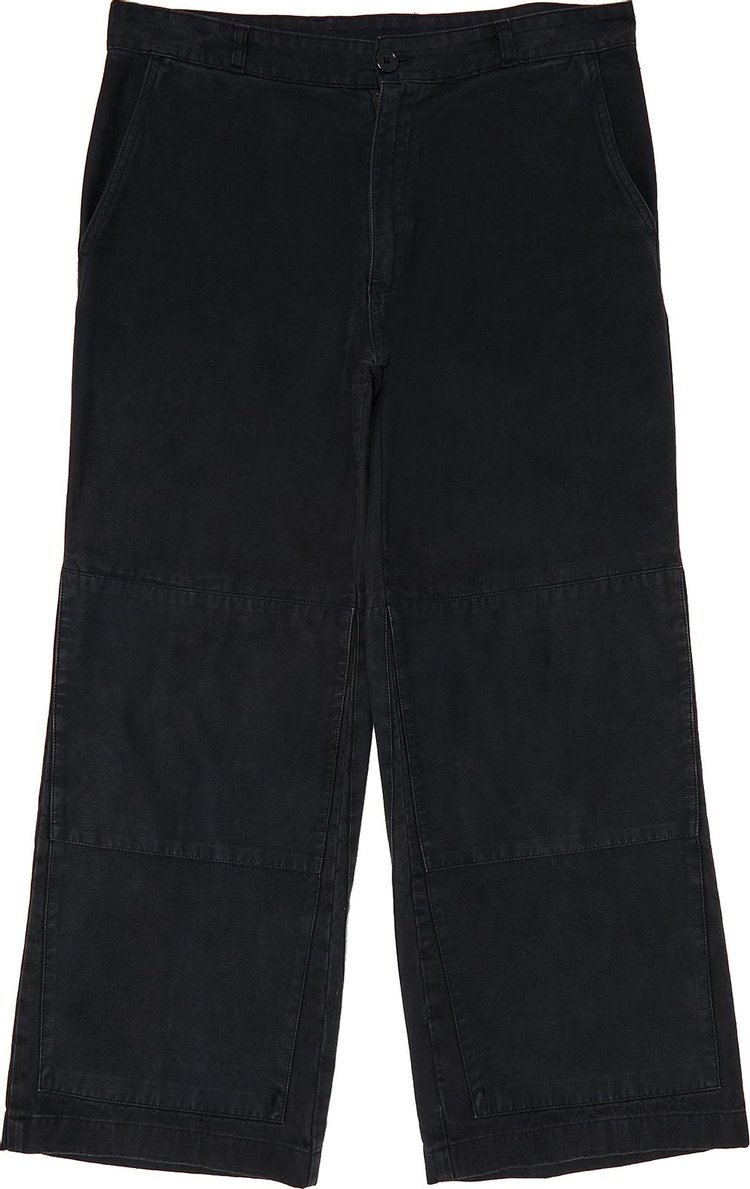 Maison Margiela Reconstructed Workwear Trouser Washed Black