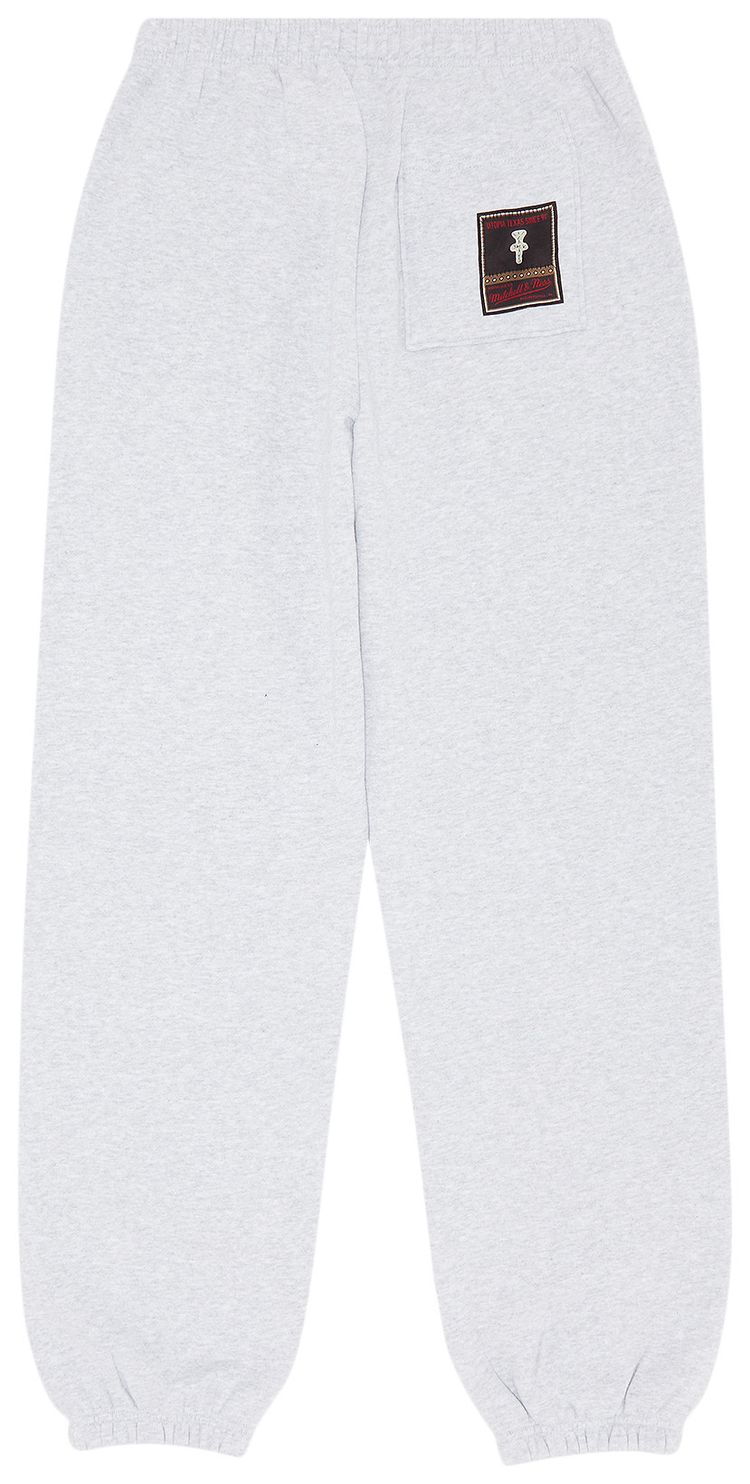 Cactus Jack by Travis Scott x Mitchell  Ness University Of Oregon Sweatpants Grey Heather
