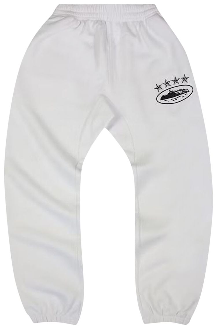 Corteiz 4Starz Alcatraz Sweatpants White