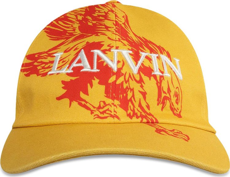 Lanvin x Future Baseball Cap Eagle 'Corn/Bright Orange'