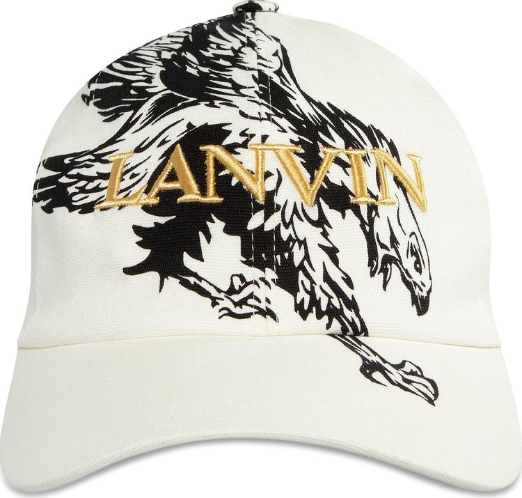 Lanvin x Future Baseball Cap Eagle 'Off White/Black'
