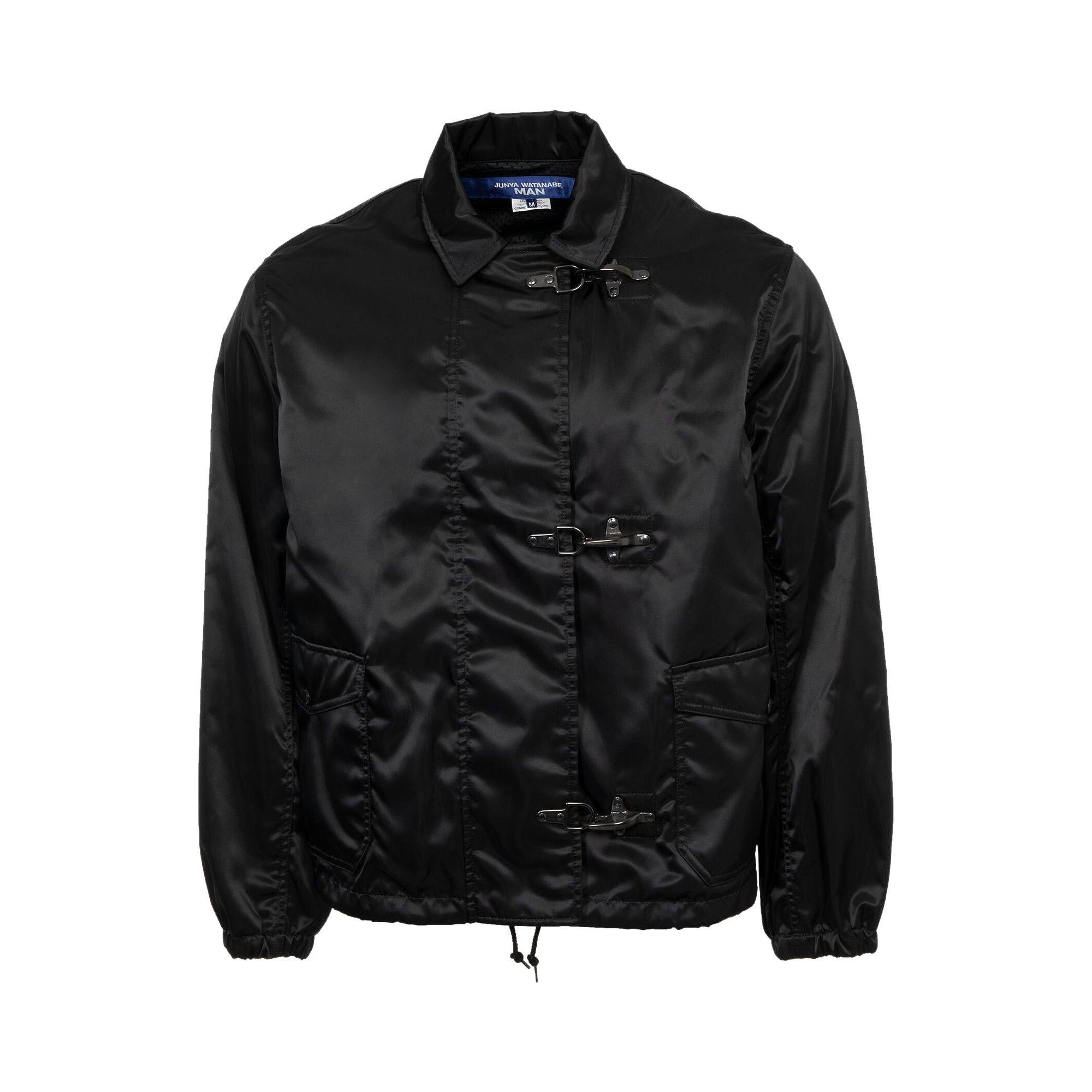 Buy Junya Watanabe Nylon Twill Jacket 'Black' - WM J019 051 | GOAT