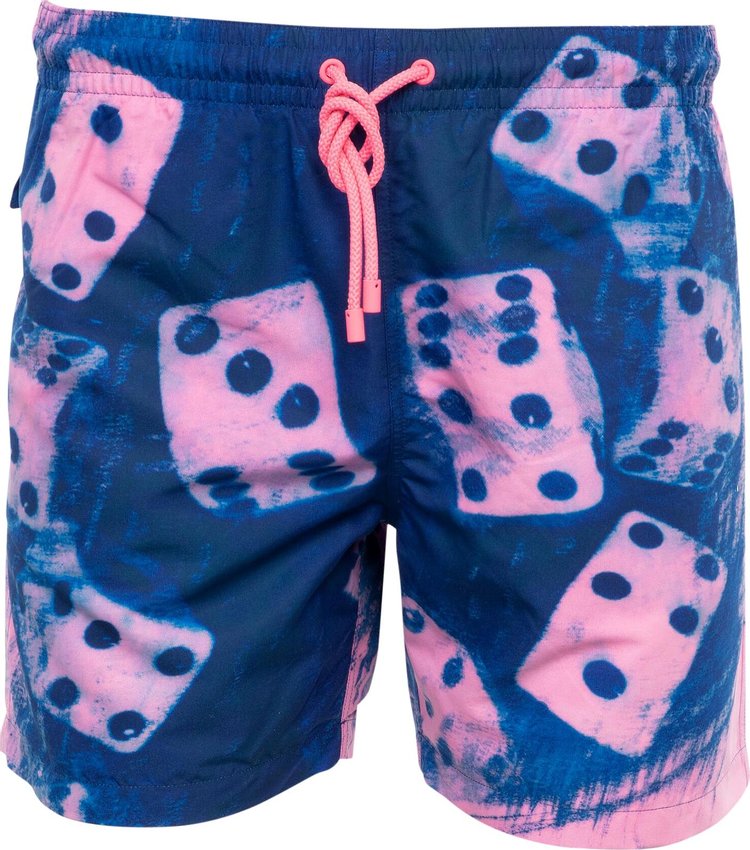Loewe Paula's Ibiza Swim Shorts 'Pink/Multicolor'