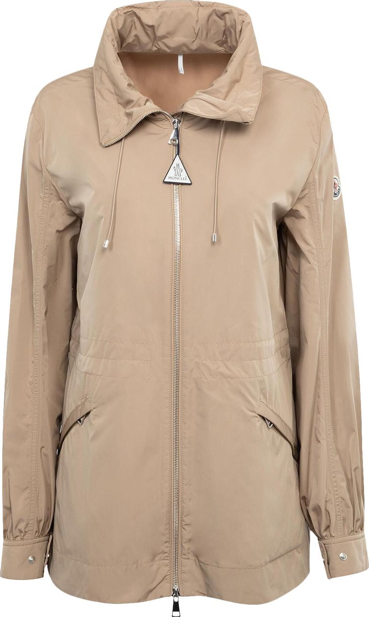 Moncler Enet Short Parka Beige