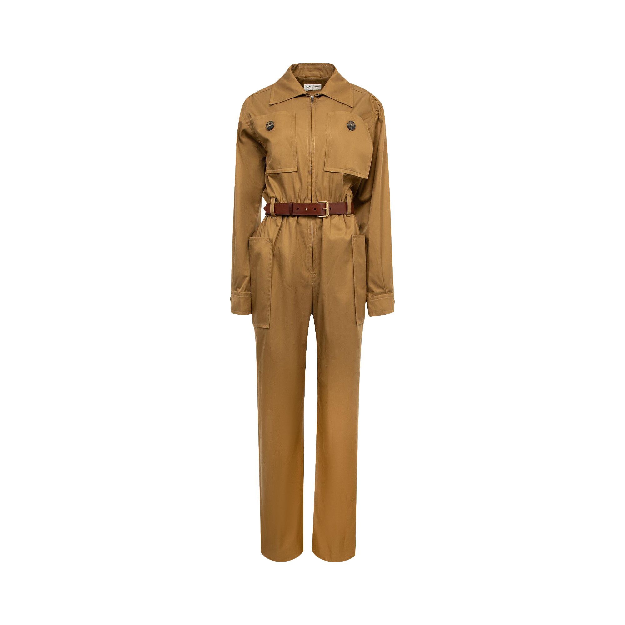 Buy Saint Laurent Jumpsuit 'Camel' - 785813 Y9I22 2085 | GOAT