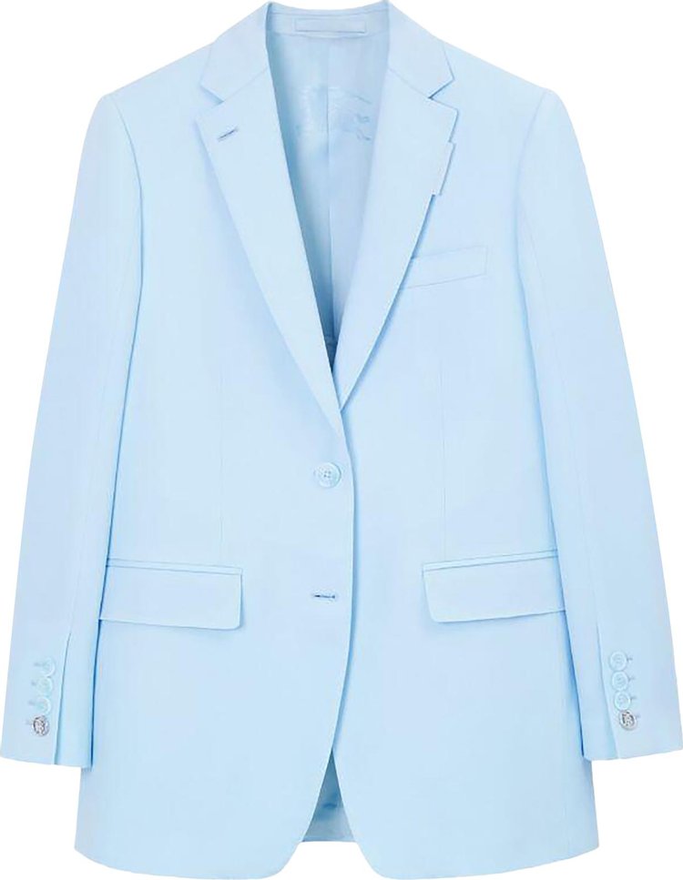 Burberry Loulou Tailored Jacket Pale Blue