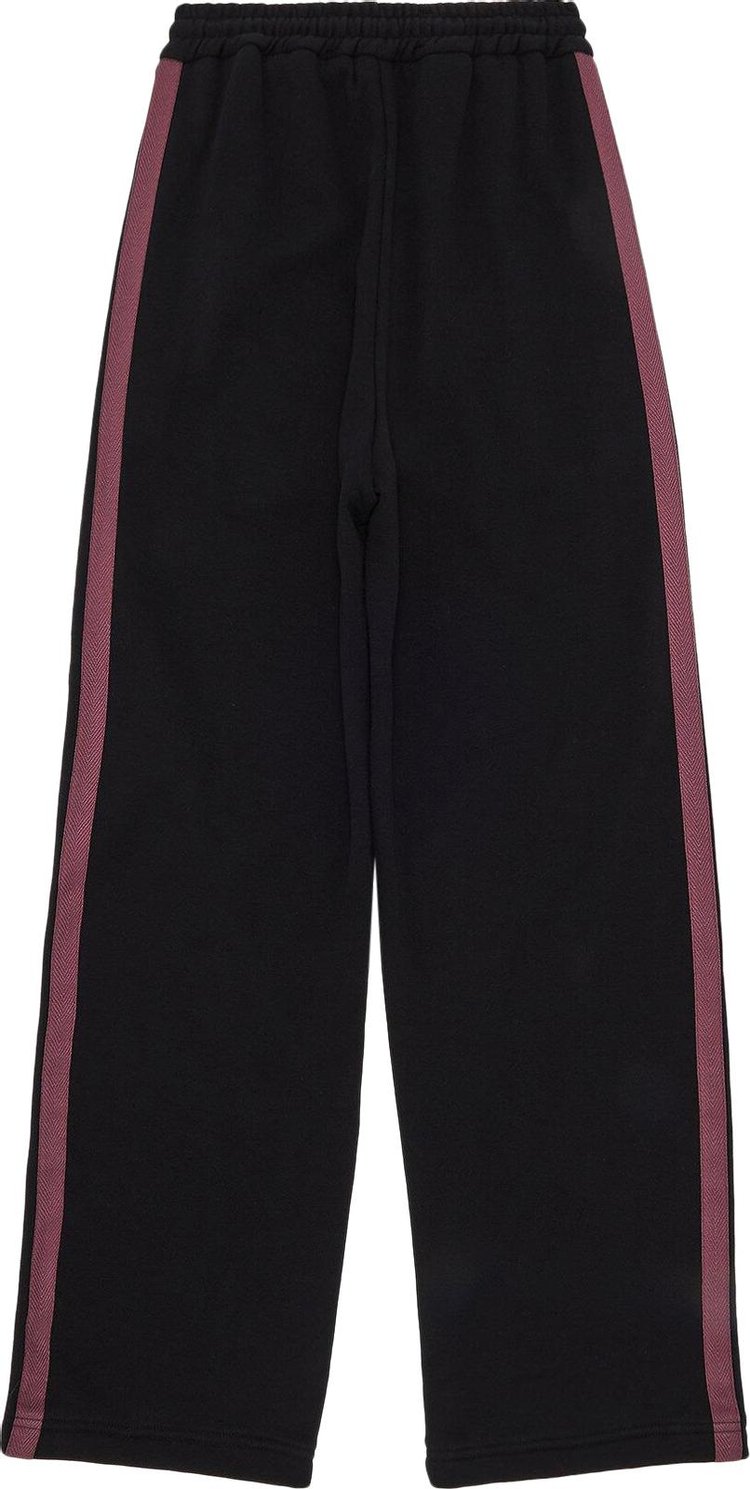 Song for the Mute Side Tape Track Pants Black