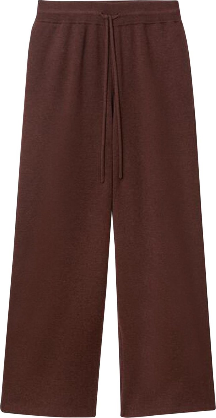 Burberry Ruched Rose Print Pants Otter