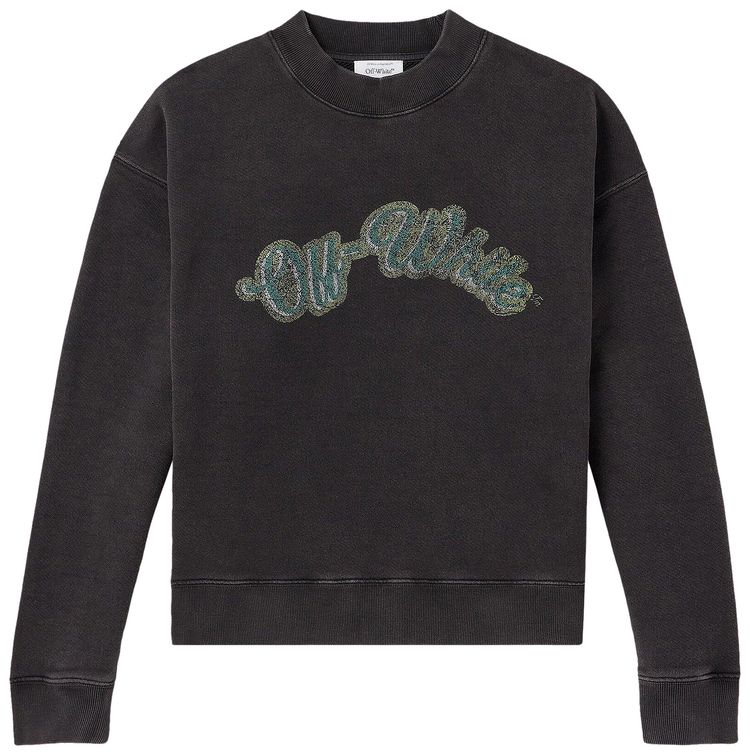 Off White Bacchus Skate Crewneck Black Colle