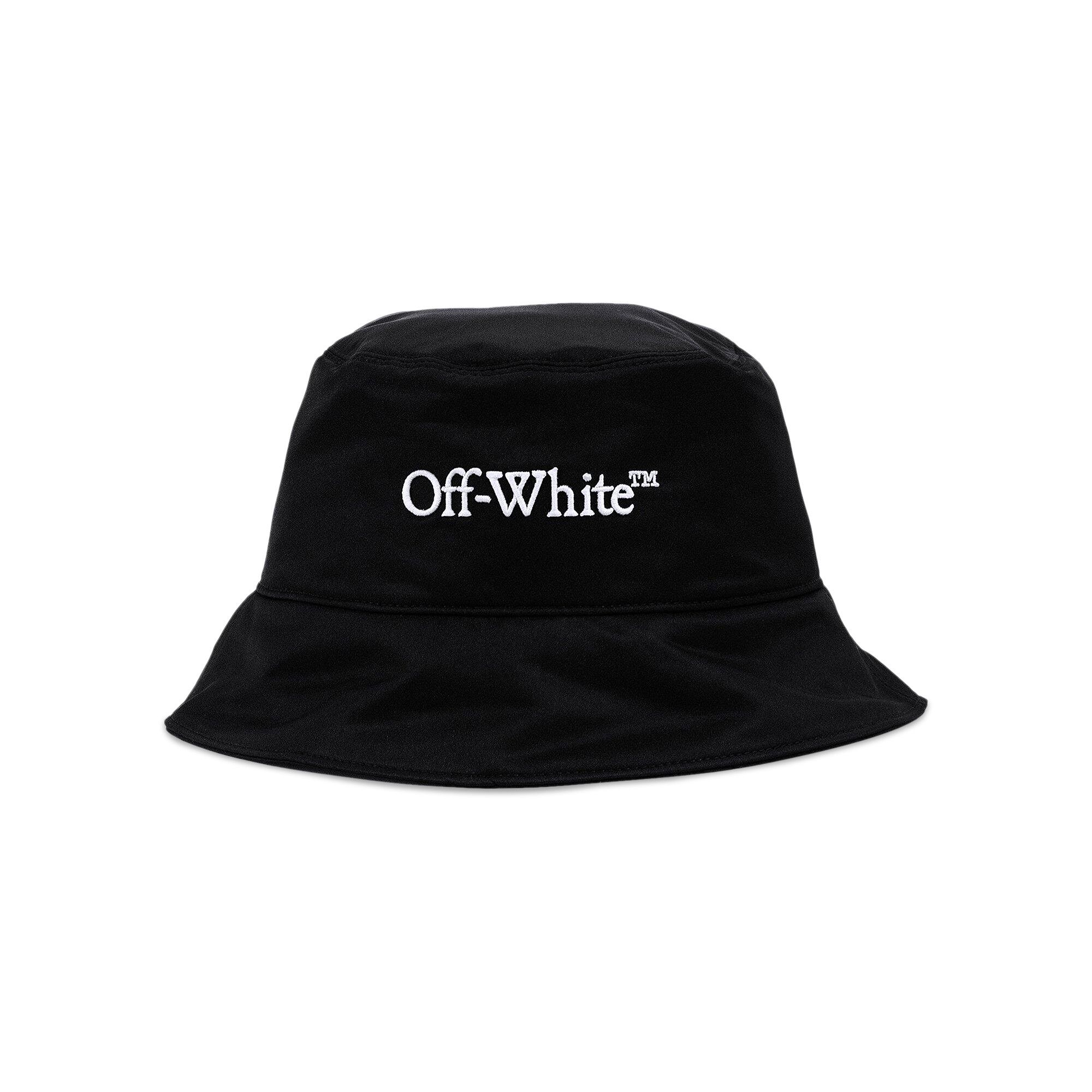 ハット Off-White 'Bookish' bucket hat (OWLB021C99FAB0051001 1001) Off-White - Bookish Ow denim bucket hat Off-White
