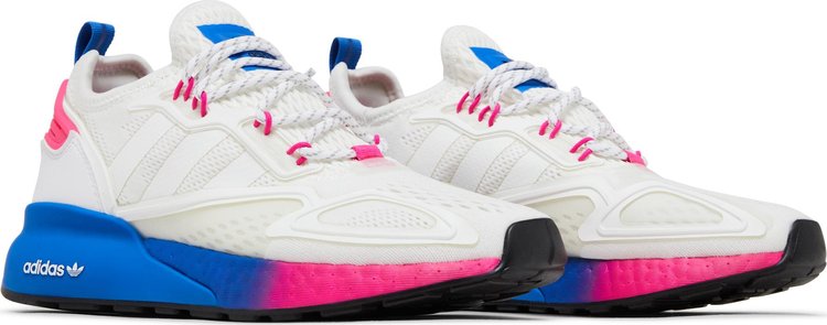 Wmns ZX 2K Boost White Pink Blue