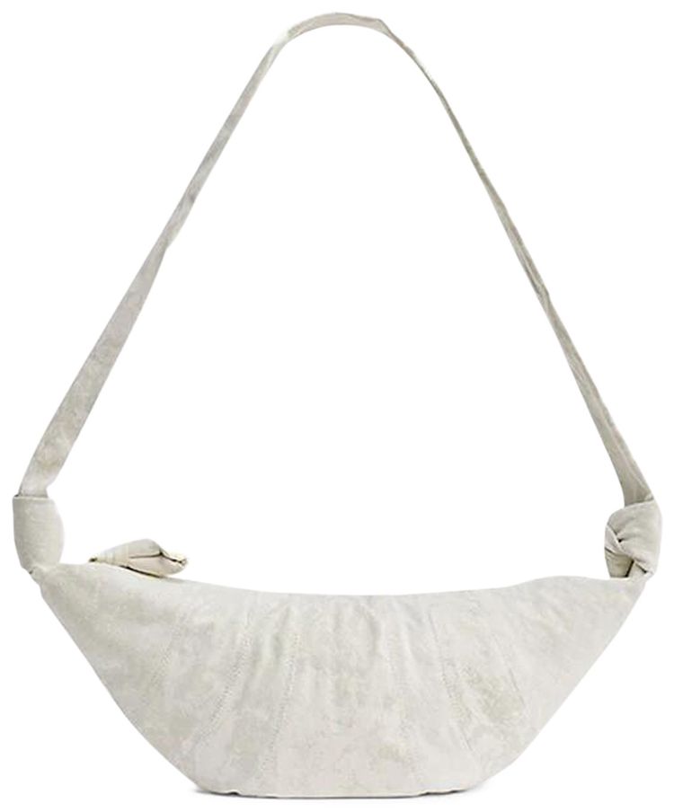 Lemaire Medium Croissant Bag Acid Snow Pelican