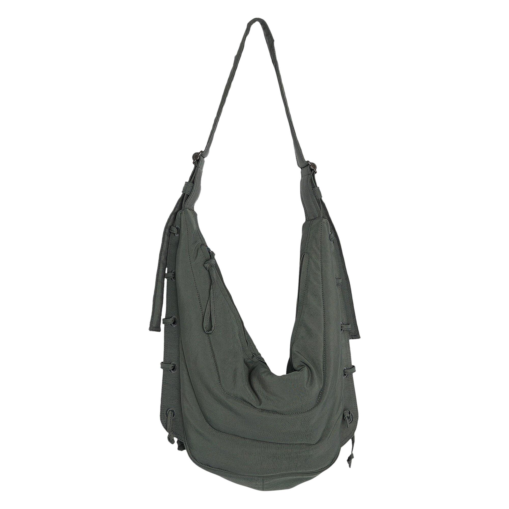 Buy Lemaire Medium Soft Game Bag 'Asphalt' - BG0074 LF845
