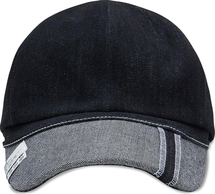 Ader Error Patchwork Denim Hat Black