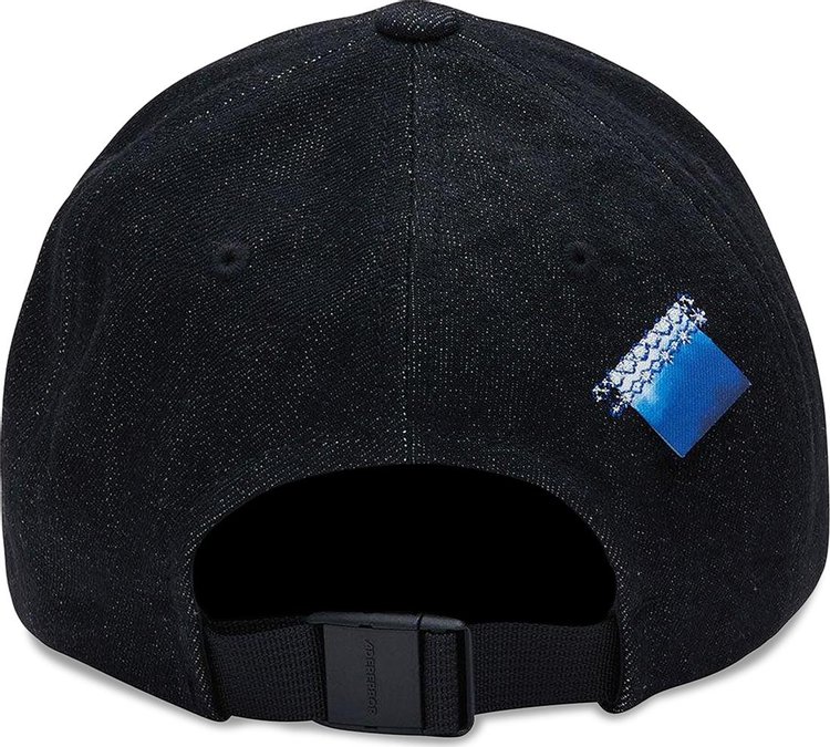 Ader Error Patchwork Denim Hat Black