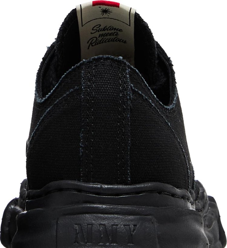 Maison Mihara Yasuhiro Peterson 23 OG Sole Canvas Low Black