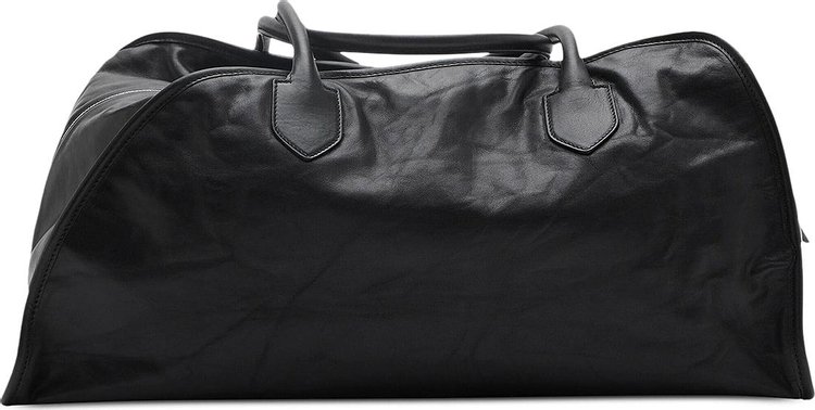 Burberry Leather Duffle Bag 'Black'
