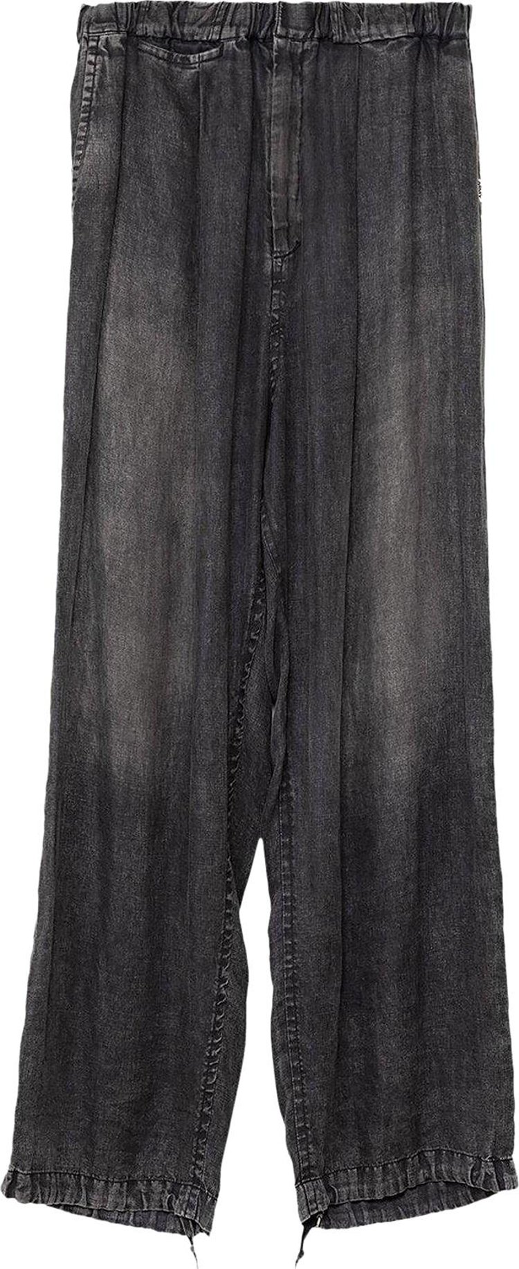 Maison Mihara Yasuhiro Linen Trousers Black