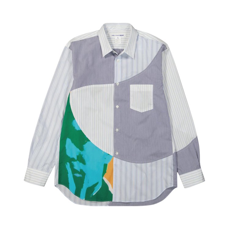 Comme des Garcons SHIRT Andy Warhol Graphic Shirt Stripe Print