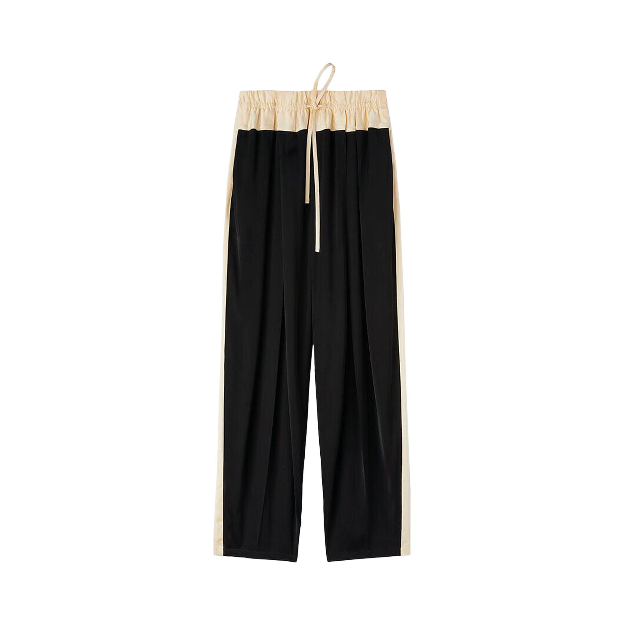 パンツ JIL SANDER Women Straight Pants J02KA0106 J65090202 Red background-