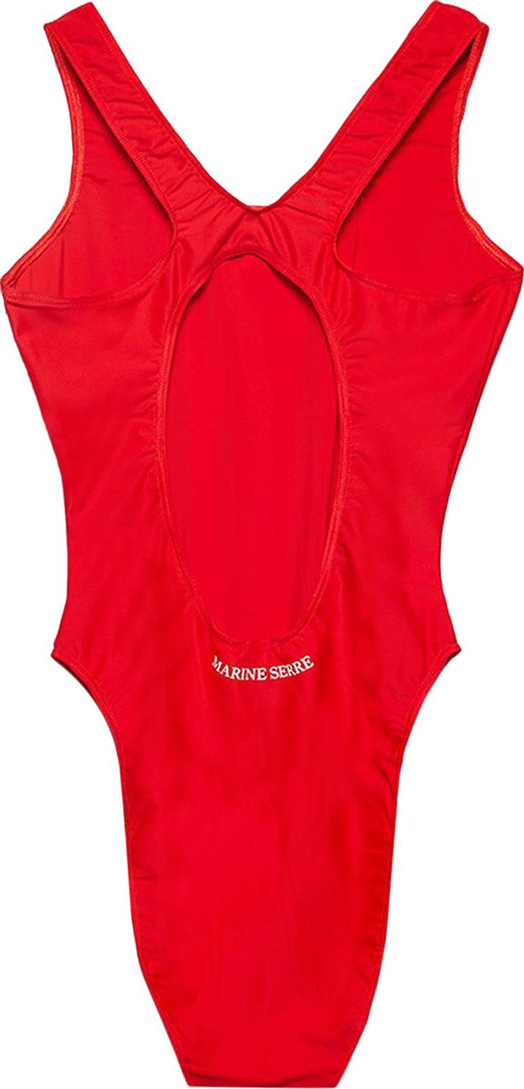 Marine Serre Active One Piece Jersey Red