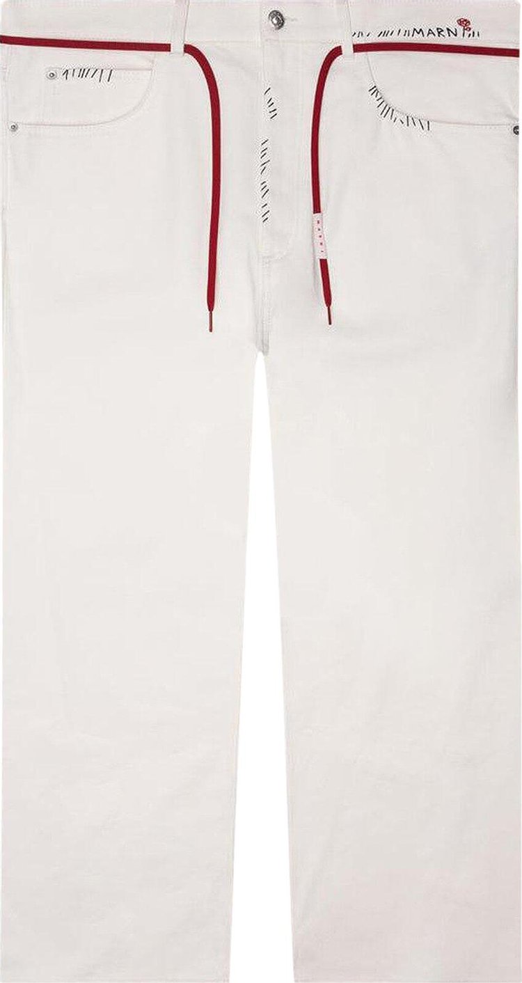 Marni Trousers 'White'