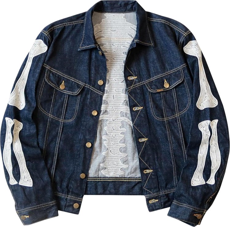 Kapital Denim Mexican Tuxedo Westerner Jacket Indigo