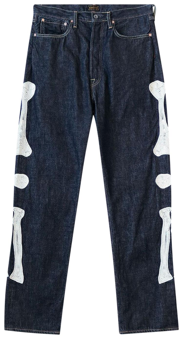 Kapital Denim Mexican Tuxedo Okagilly Pants Indigo