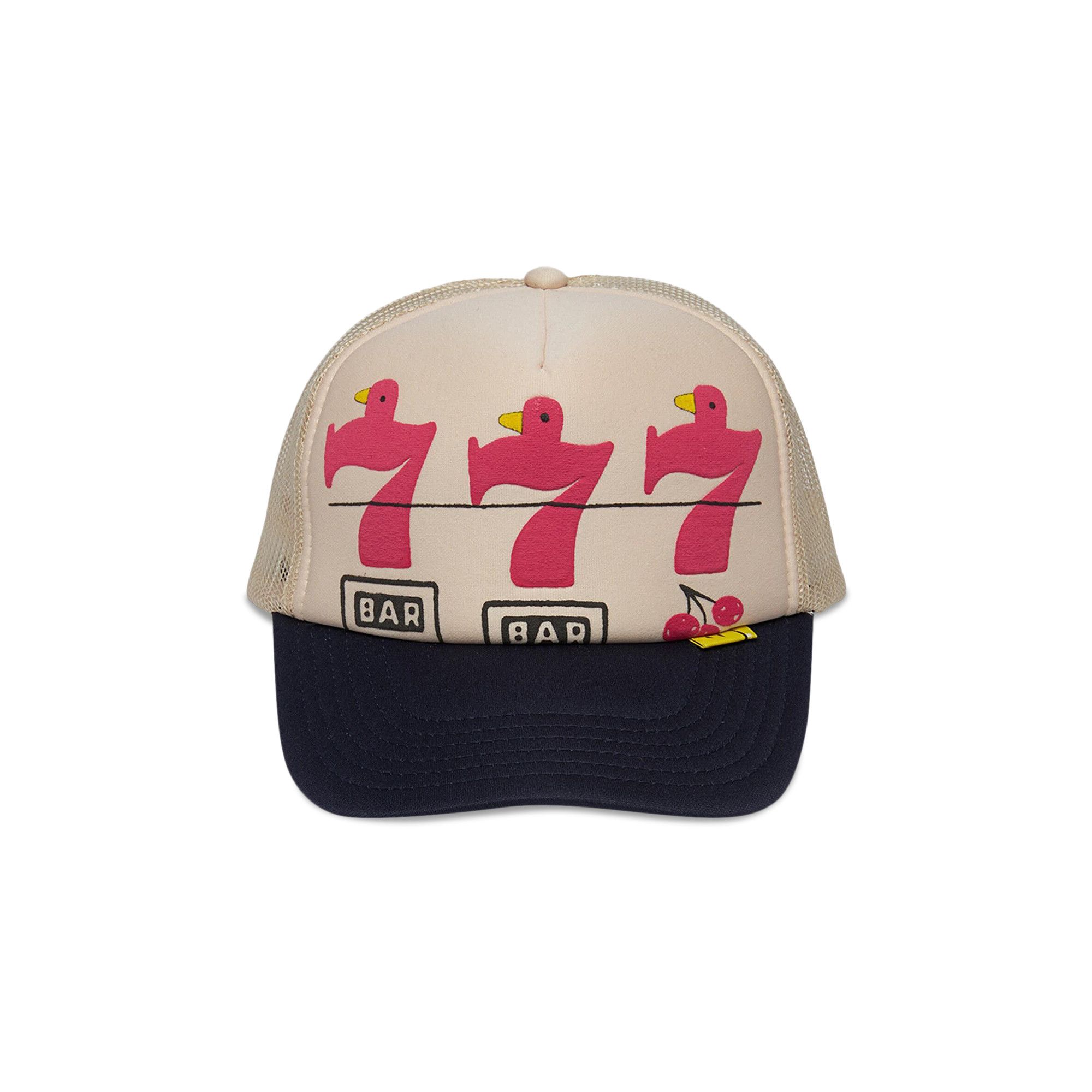 Buy Kapital Lucky Battery Bird Truck Cap 'Ecru/Navy