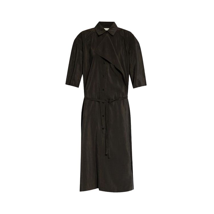 Lemaire Women's Asymmetrical Dress Black