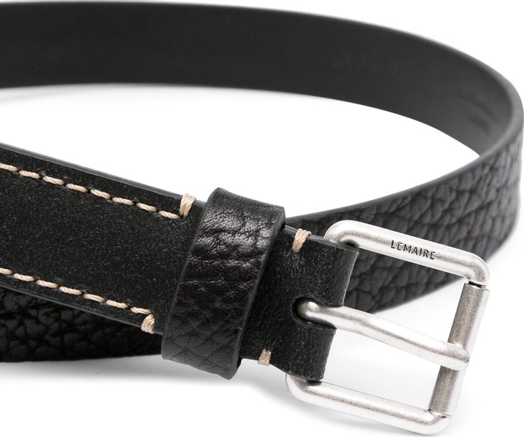 Lemaire Reversed Belt Black