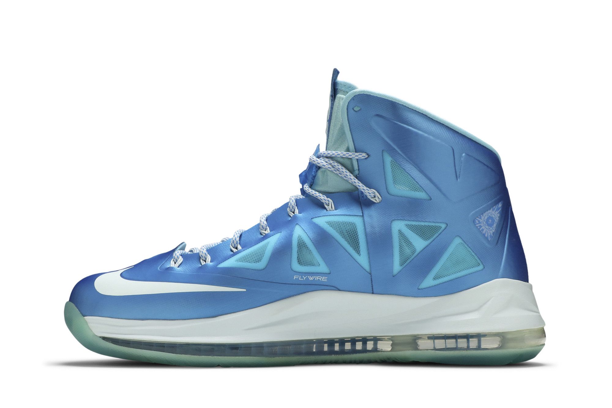 Size 10.0 LeBron 10 Sport Pack Blue Diamond