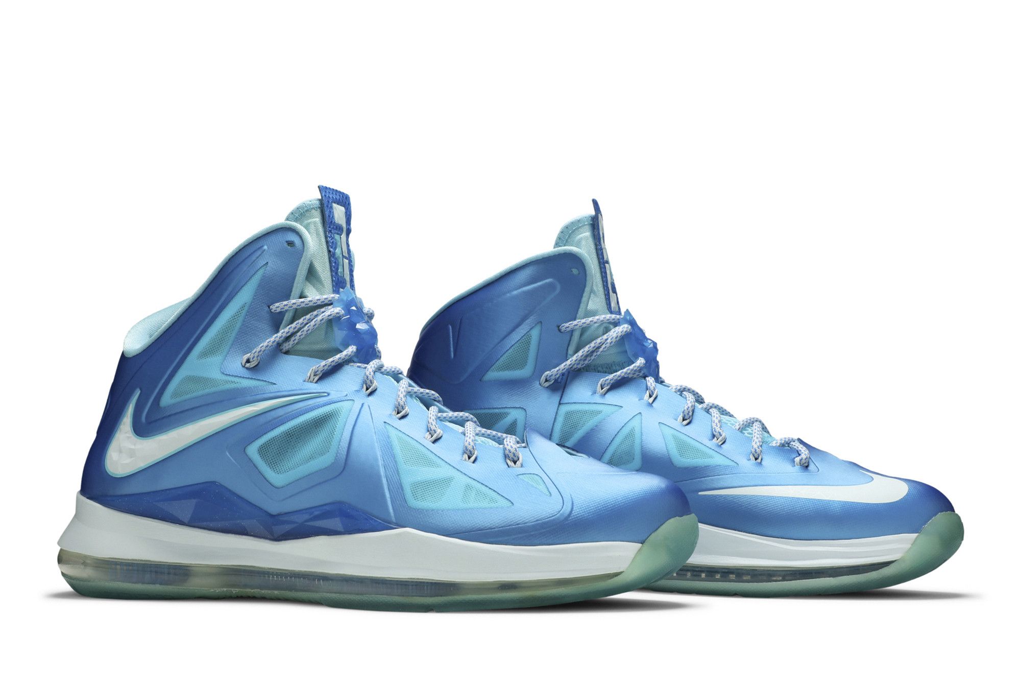 Size 10.0 LeBron 10 Sport Pack Blue Diamond