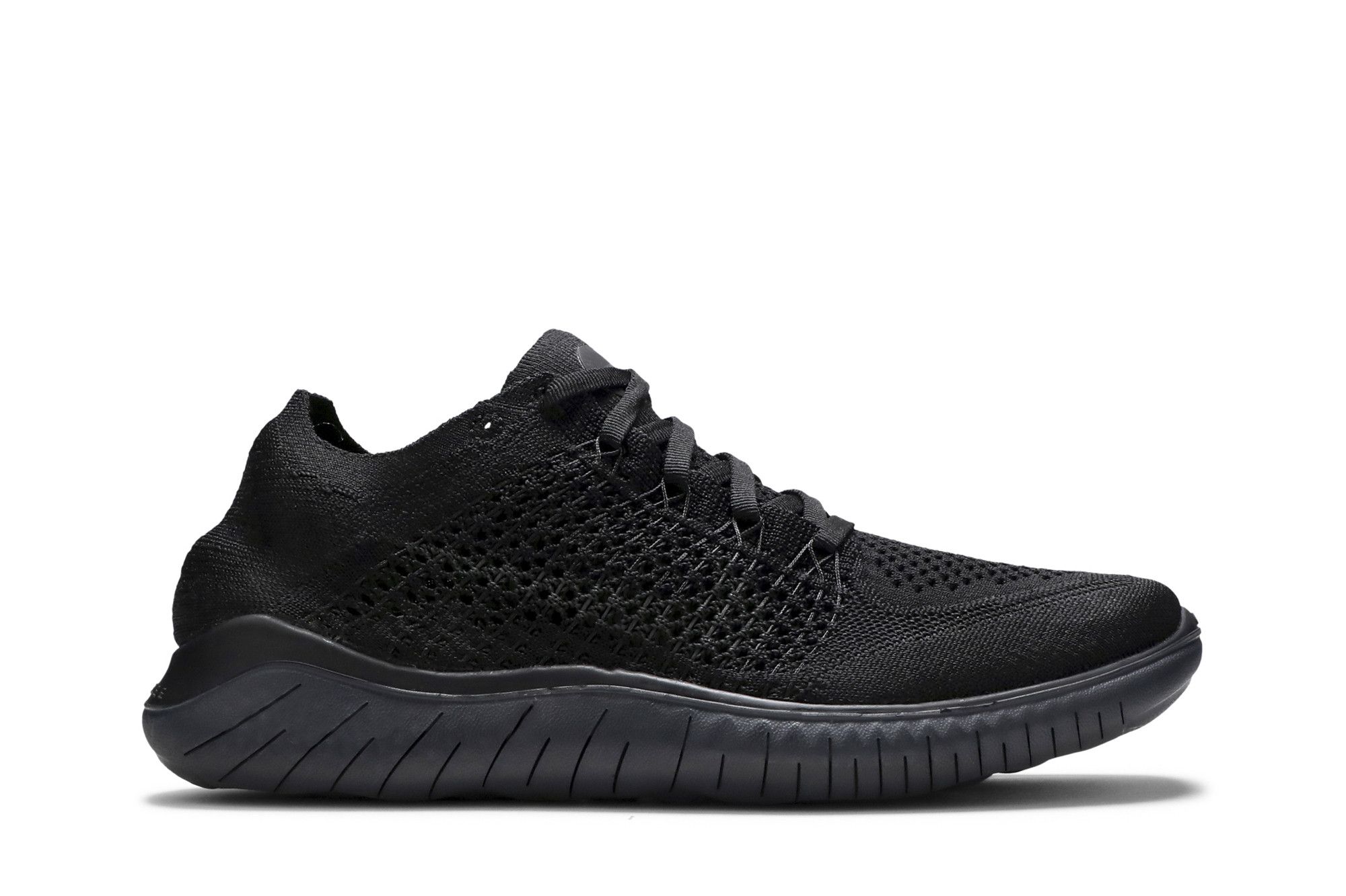 Nike free rn 2018 triple black new arrivals