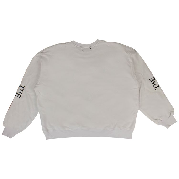 Amiri Lost Boys Loose Fit Sweatshirt White
