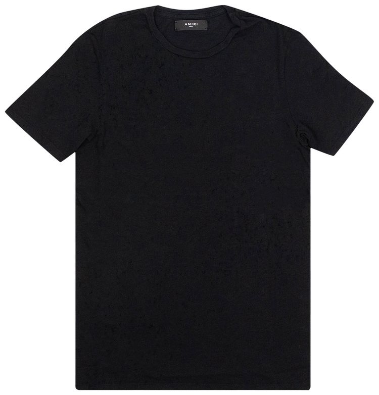 Amiri Shotgun Short Sleeve T Shirt Black