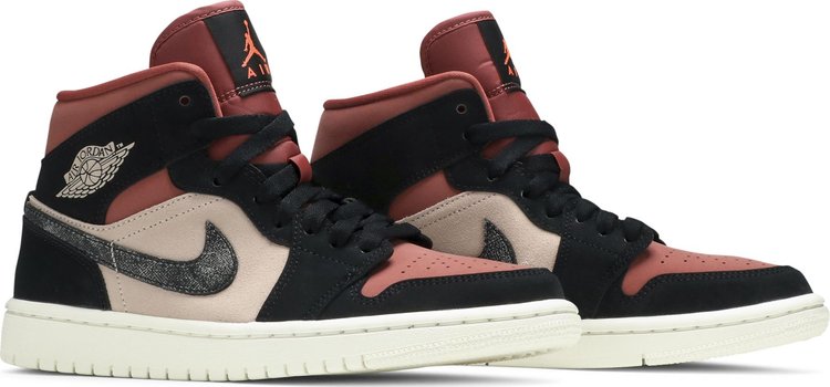 Wmns Air Jordan 1 Mid Canyon Rust