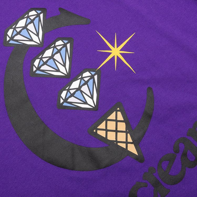 Icecream Diamonds Short Sleeve Tee Prism Violet