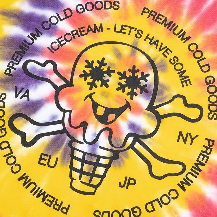 Icecream Cold Goods Long Sleeve Knit Tie Dye