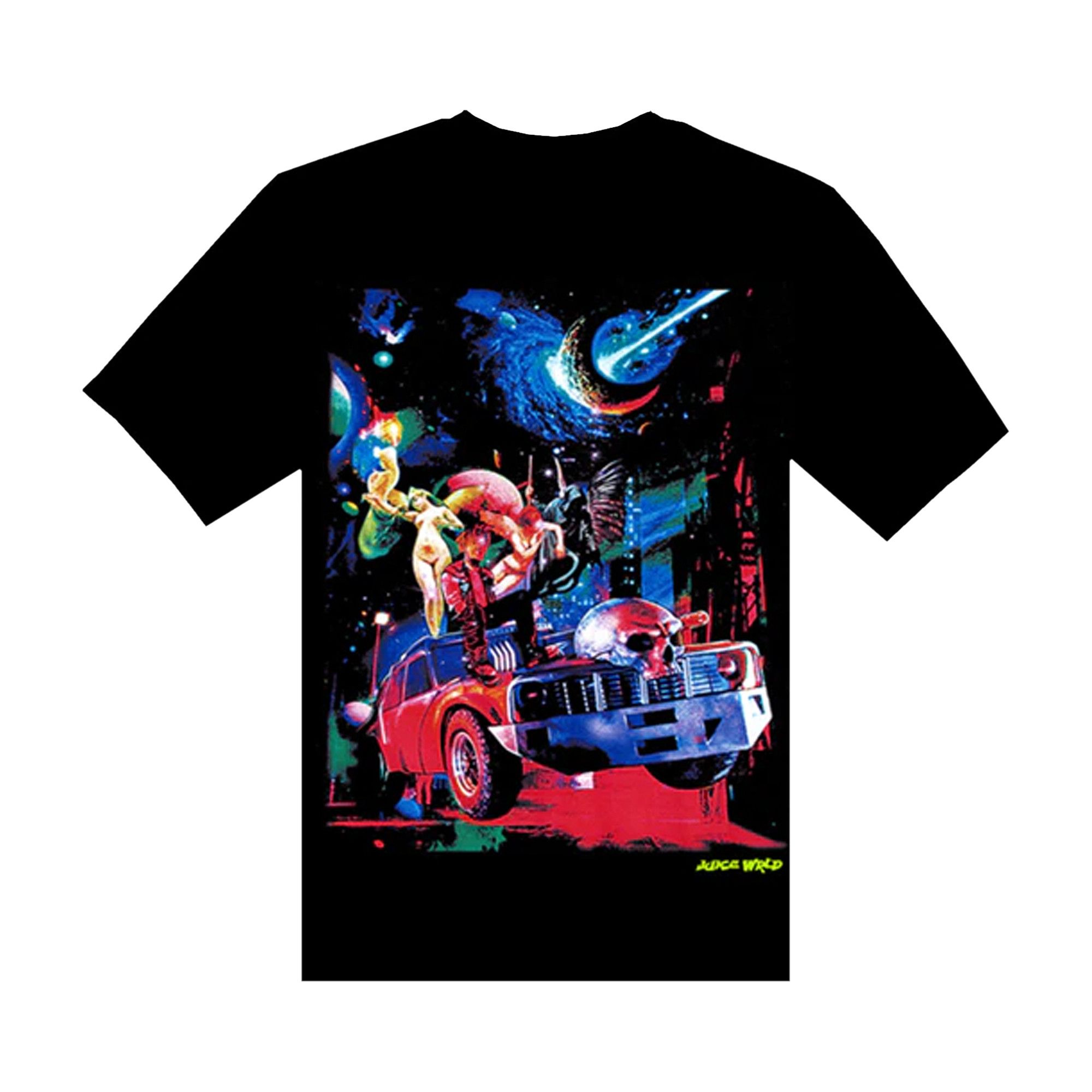 Buy Vlone x Juice WRLD Cosmic Racer T-Shirt 'Black' - 1020