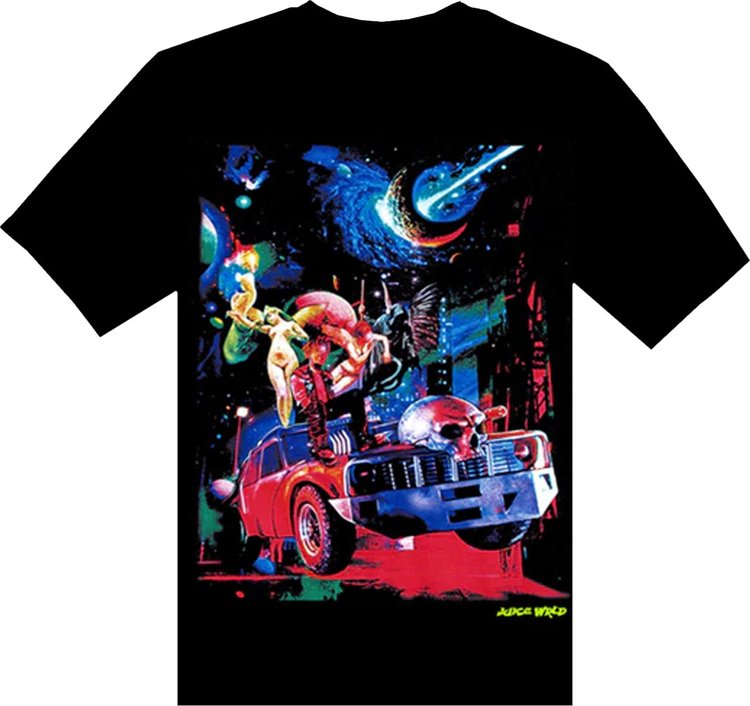 Vlone x Juice WRLD Cosmic Racer T-Shirt 'Black'