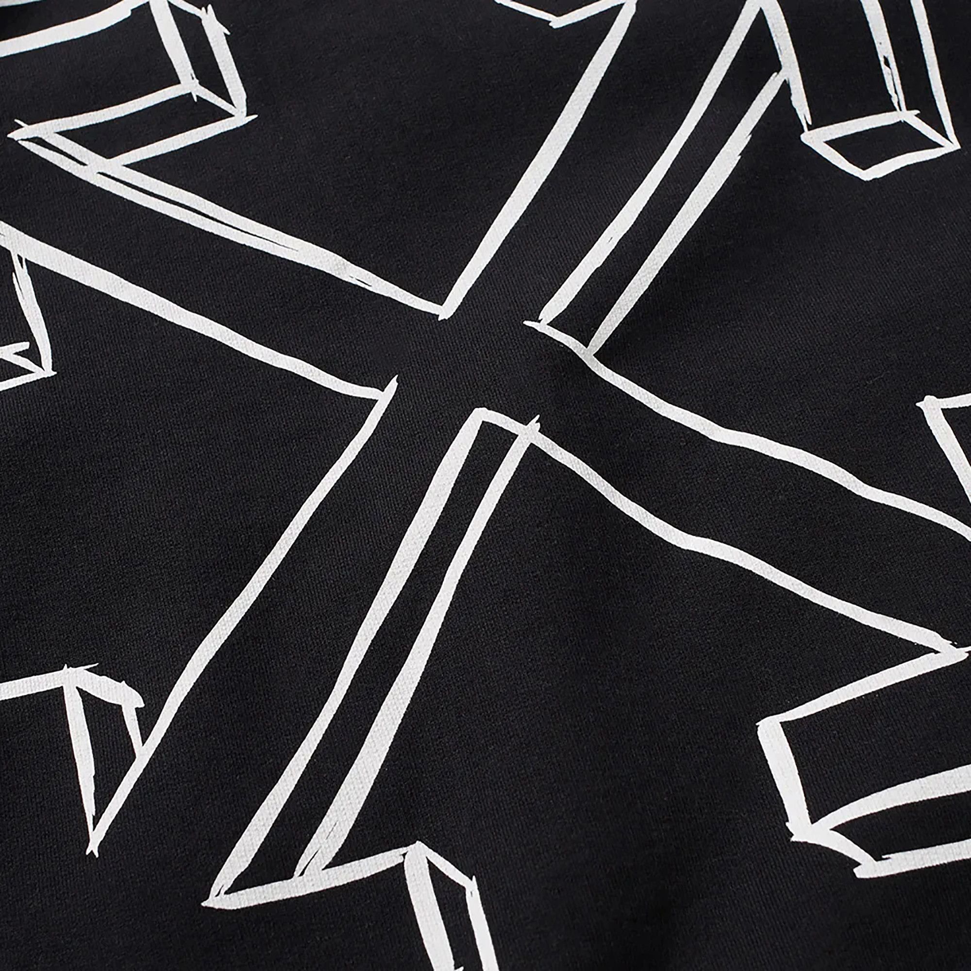 Diagonal arrows hoodie sales