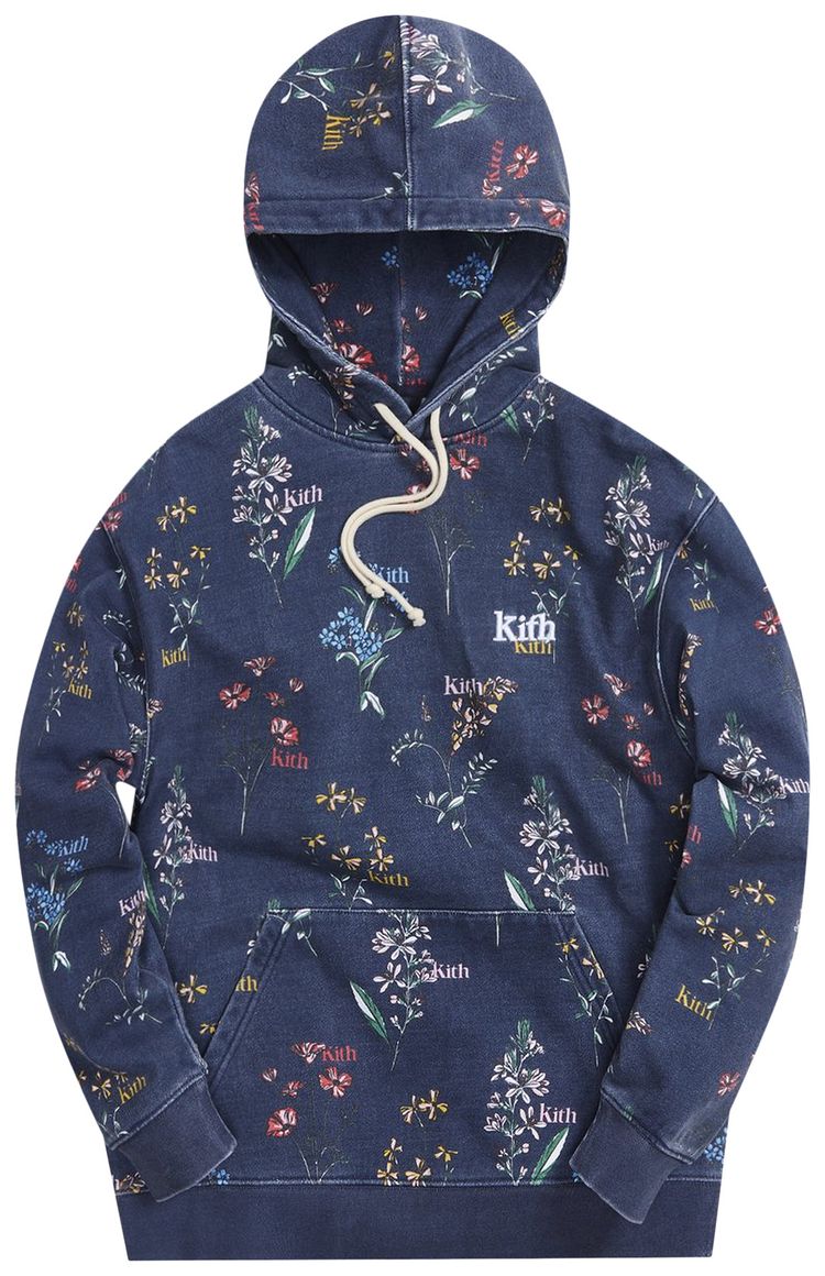 Kith Botanical Floral Williams III Hoodie Nocturnal