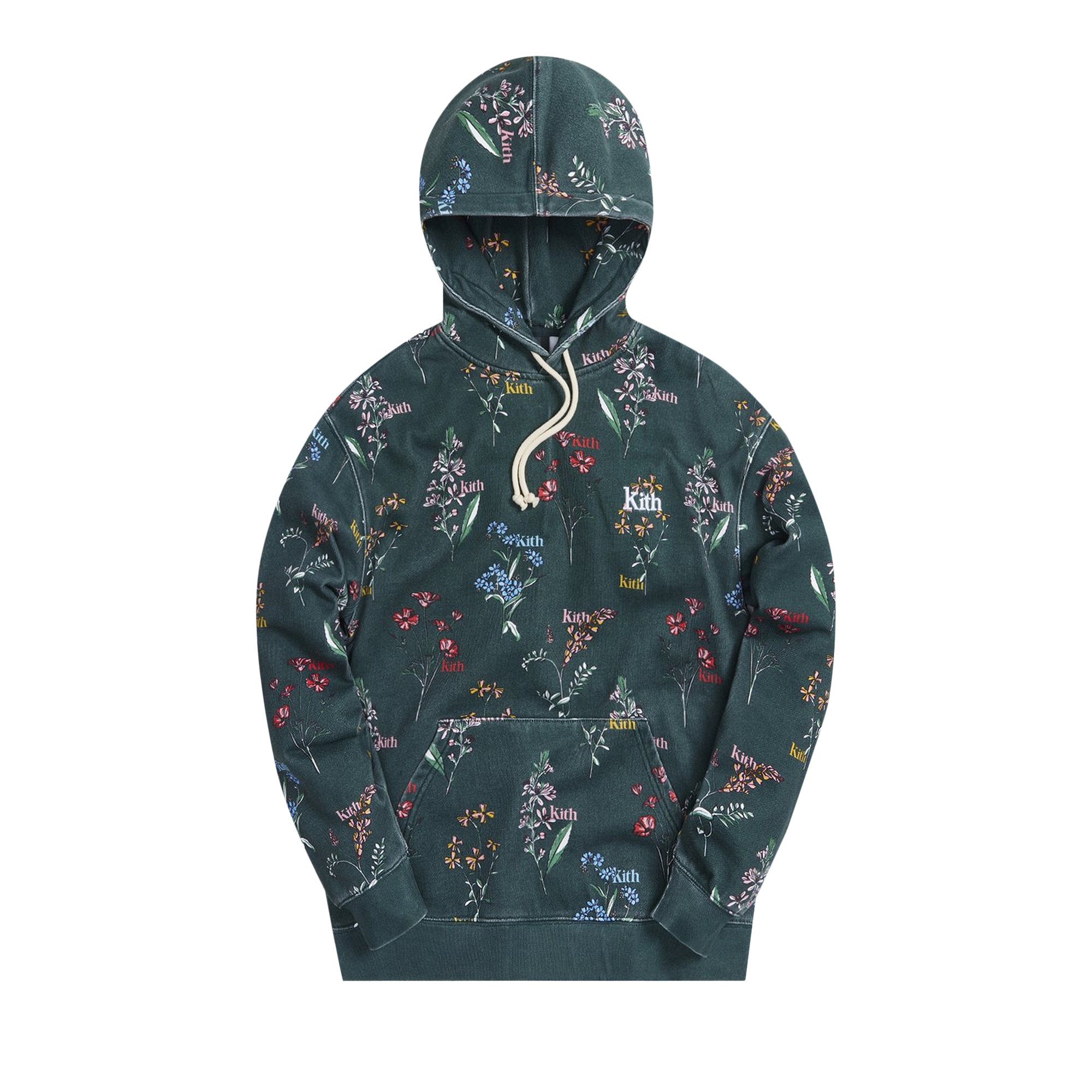 Kith Botanical Floral Williams III Hoodie 'Stadium'